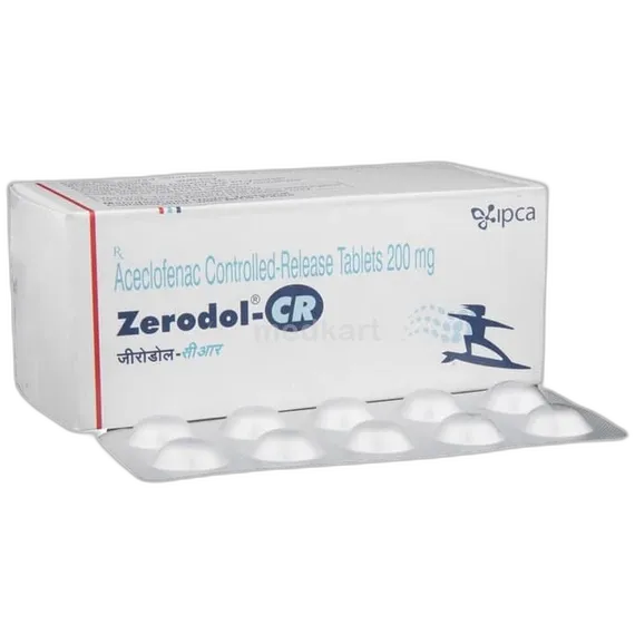 zerodol cr tablet 10's